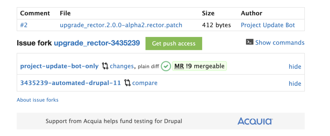 Project Update Bot automated fix for Upgrade Rector passes existing tests!